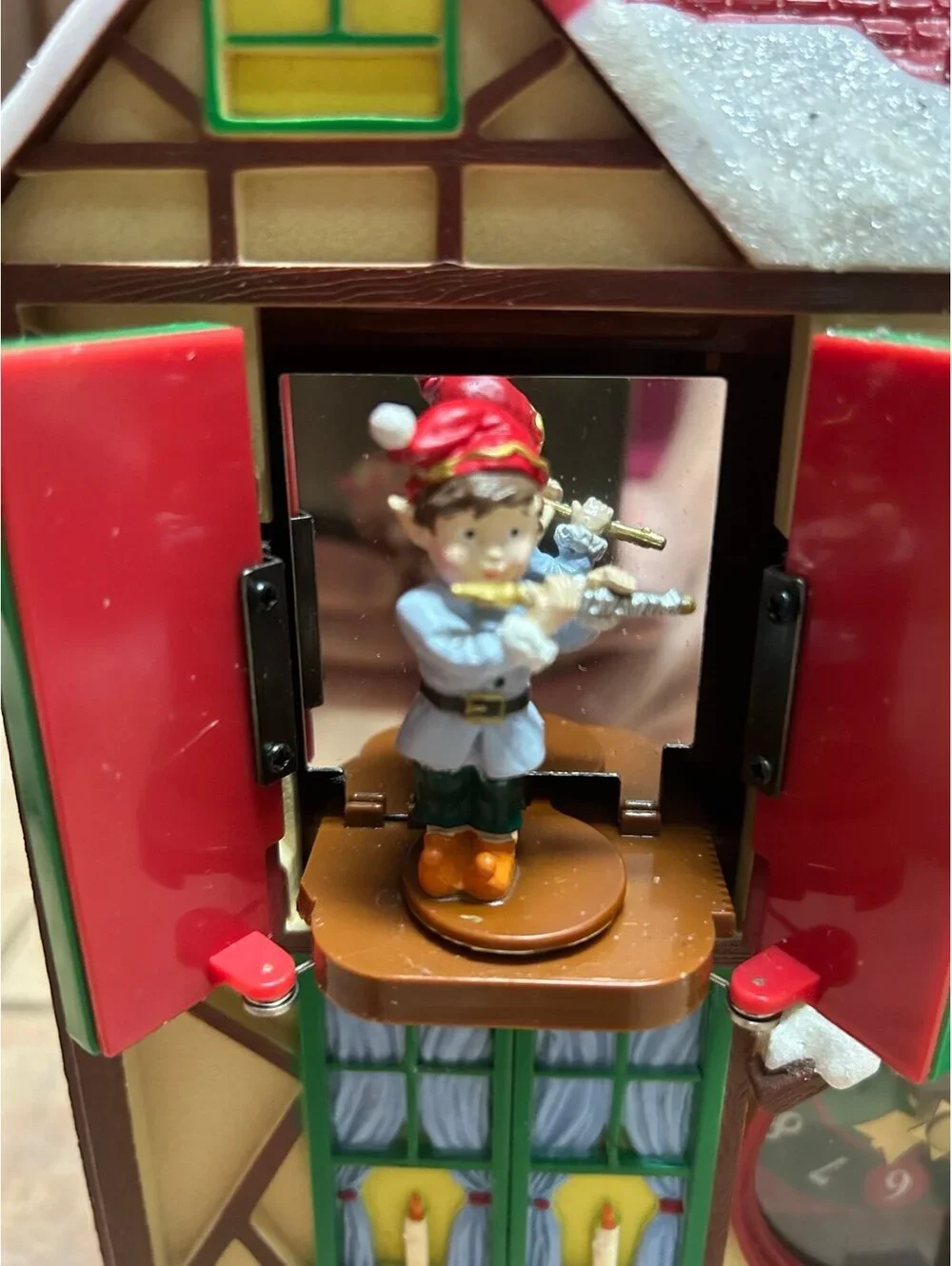 Vintage Mr. Christmas Symphony Surprise Santa’s Workshop Animated Musical